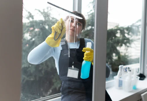 Nettoyage de vitres intérieures et extérieures à Verthemex